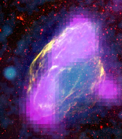 GeV-gamma-ray emission regions in W44 supernova remnant by National Aeronautics and Space Administration National Aeronautics and Space Administration